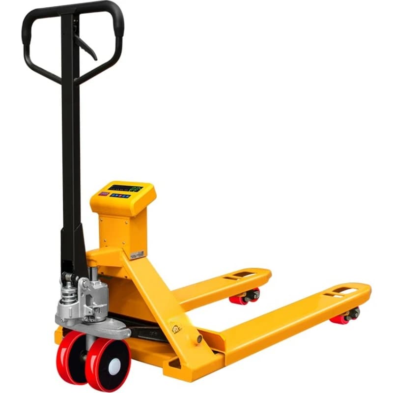 Electronic forklift scale truck, weighing ground cattle belt