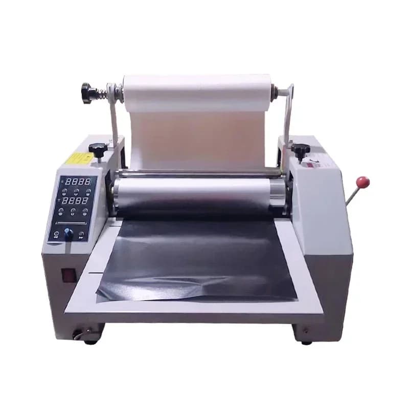 c anti-roll laminating machine Large steel roll laminating machine Small automatic laminating machine Coated paper 8350