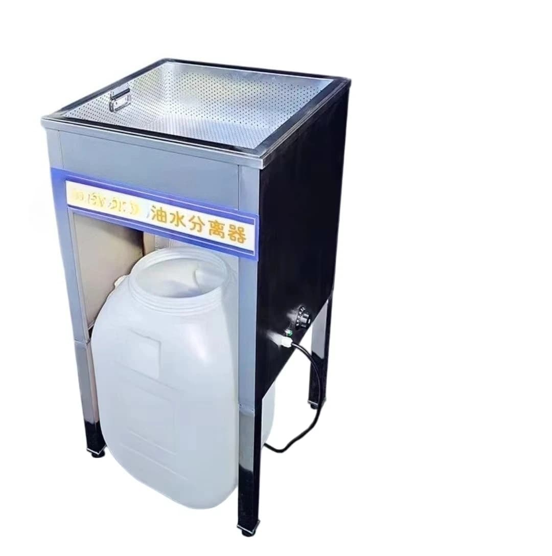 Eco-Friendly Stainless Steel Oil Water Separator Machine Integrated Oil-water-solids Separator For Restaurants