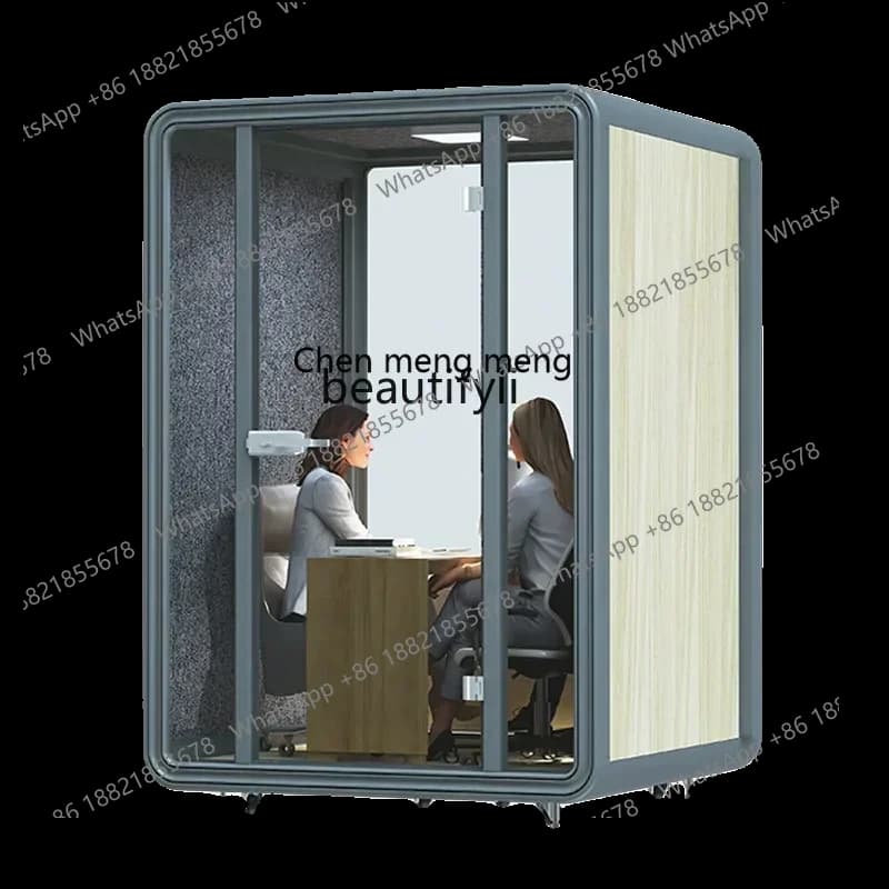 xqPiano Soundproof Room Home Mobile Practice Room Warehouse Recording Studio Indoor Glass Sleep Mute Cabin