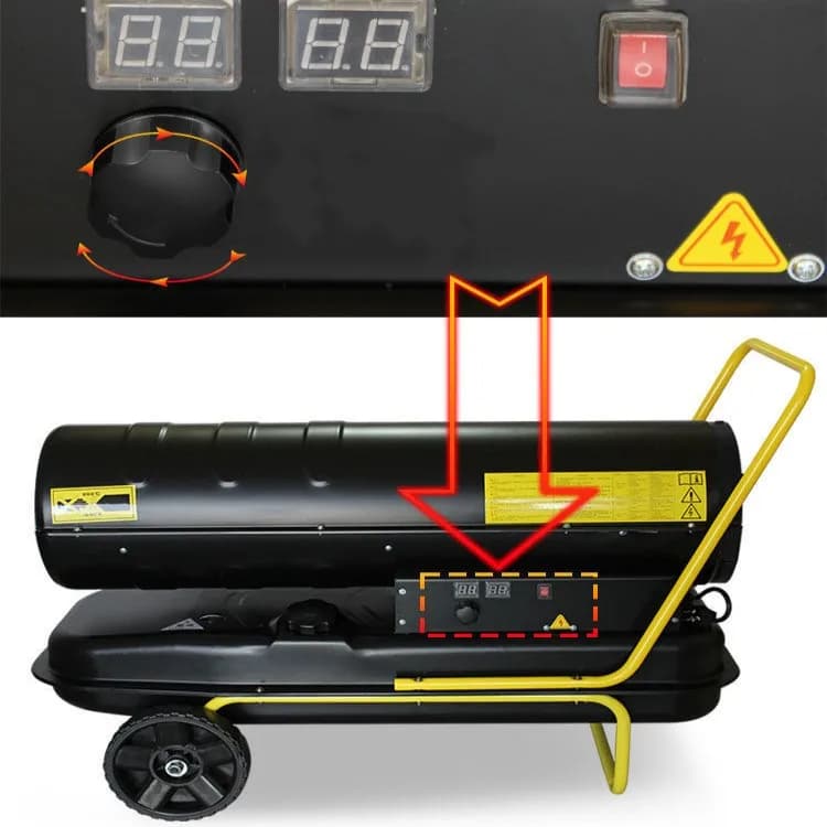 Tengao Commercial Noiseless Industrial  Heater Overheating Protection Greenhouse Breeding Heater