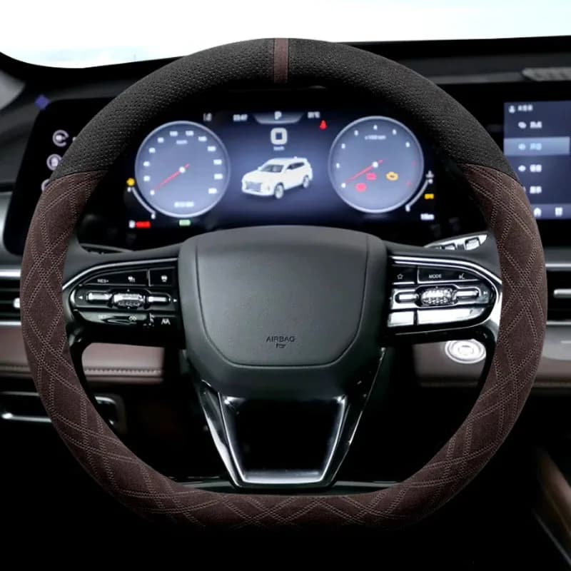 For Chery Tiggo 8 PRO 7 PRO 2021-2025 Interior Accessories Car Steering Wheel Cover Driving Rudder Anti-slip Protective Case