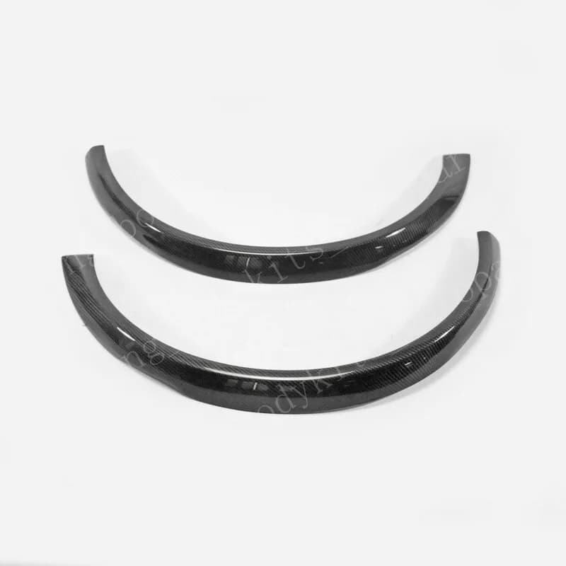 For Mitsubishi EVO 8 9 wide body Rear Over Fender Wide Arch Flares Carbon fiber