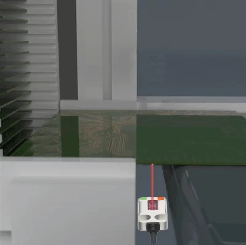 Slim Bgs Function Optical Light Emitting Diode Sensor Switch 30mm Diffuse Reflection Photoelectric Switch