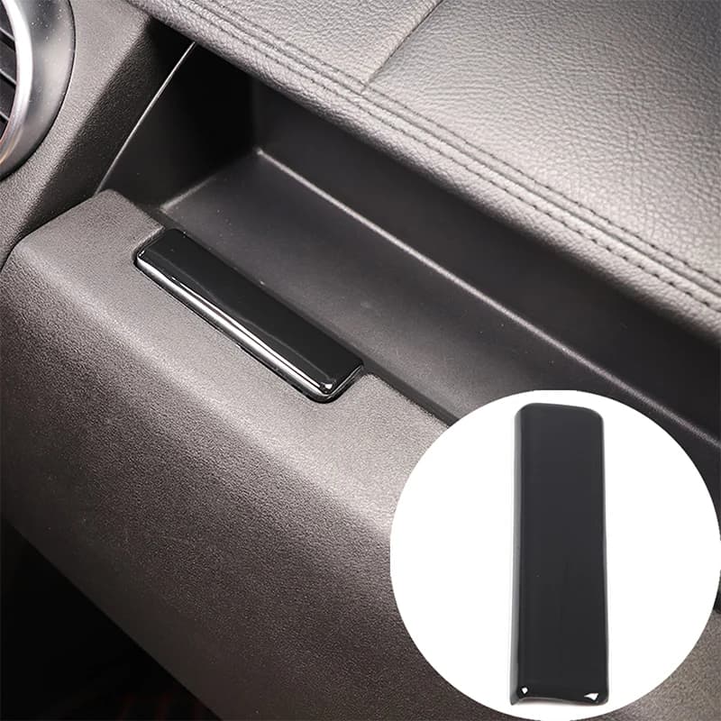 1piece set ABS black For Land Rover Discovery 4 LR4 2010-2016 car passenger dashboard storage box switch cover Car accessories