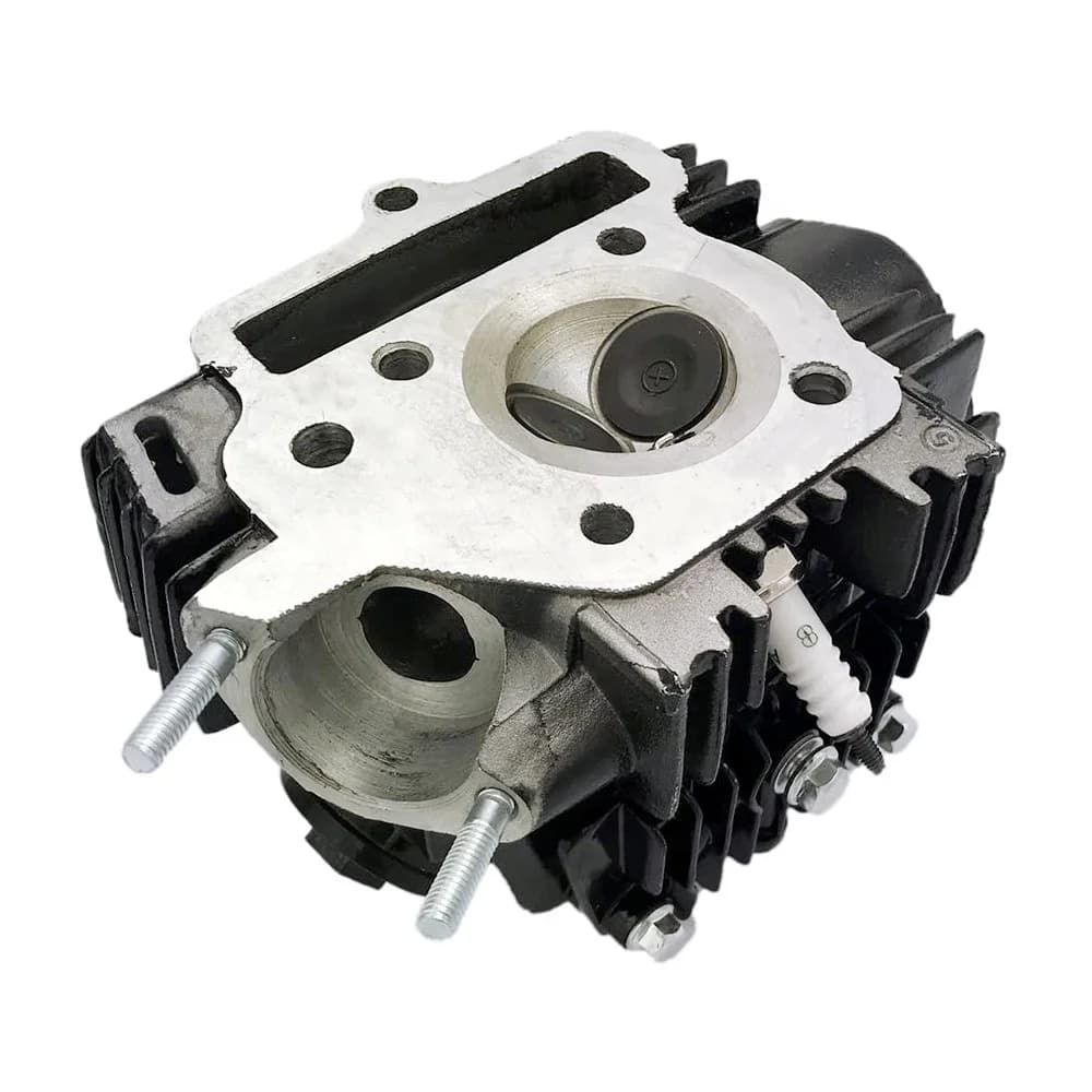 High Quality New 52.4mm 28 Teeth Cylinder Head Assembly for 110cc 125cc ATVs Dirt Bikes