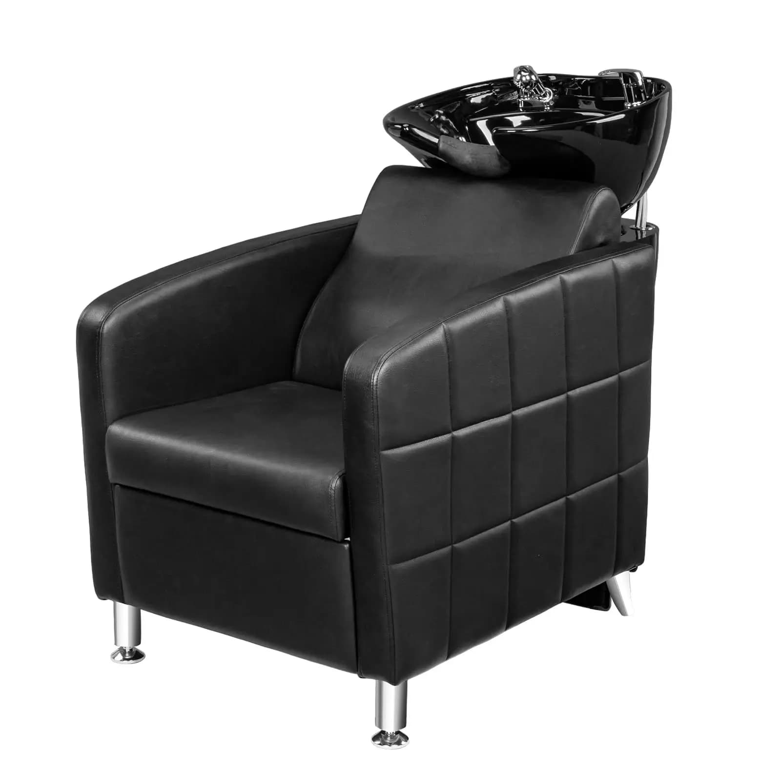 LH Comfortable Shampoo Bed Hairdressing Half Reclining Shampoo Chair Barber Shop Quick Flushing Bed