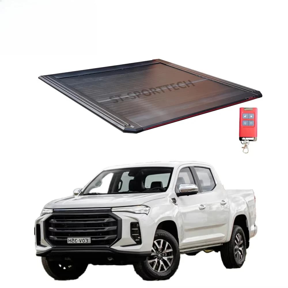 Aluminium Electric Retractable Truck Roller Lid Cargo Cover Accessories  Pickup Bed Tonneau Cover for Maxus Ldv T60 T70