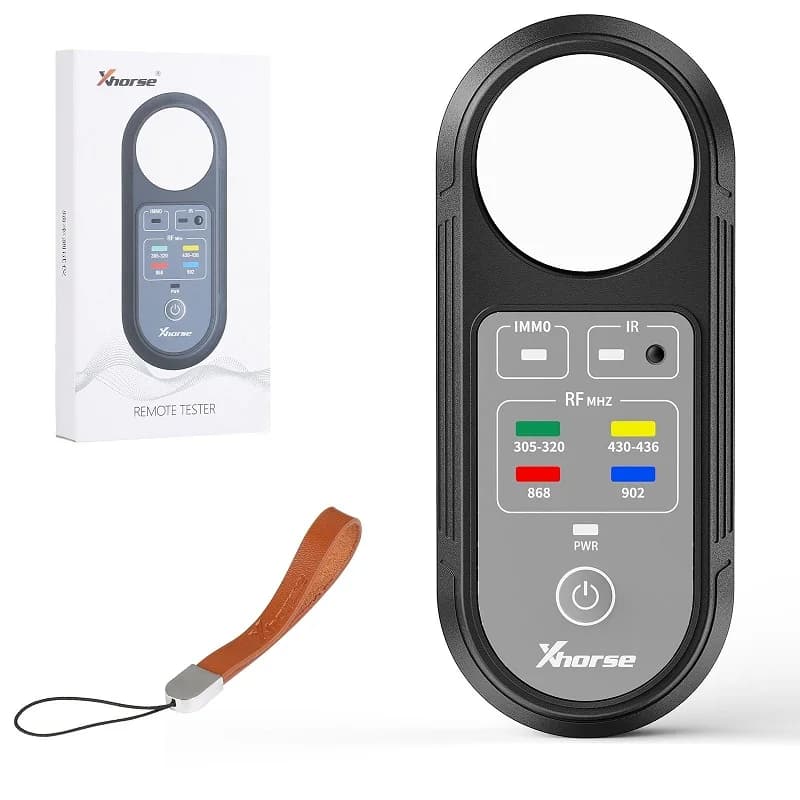 2024 for XHORSE XDRT20 Remote Tester Frequency  Support Code Reader for 315MHz 433MHz 868MHz 902MHz VVDI Remote