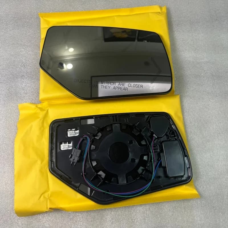For GMC Yukon XL 2015-2020 Heated Side Mirror Glass Lens with Turn Signal Blind  Spot Cadillac Escalade Chevrolet Suburban Tahoe
