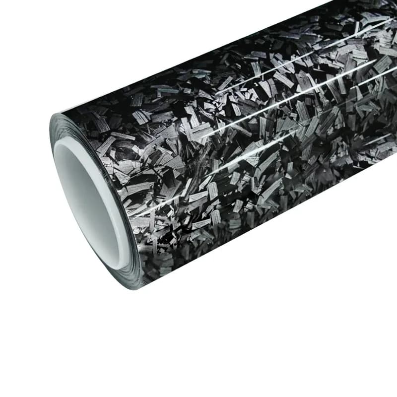 Carbon fiber color changing film flower carbon silver color car coat brightening, scratch-proof and anti-fouling protective film