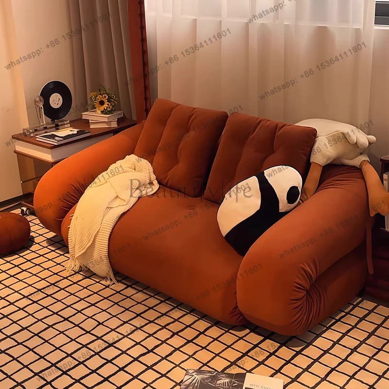 LSFrench Aesthetic Living Room Sofas Luxury Modern Multifunctional Ergonomic Living Room Sofas Elegant Premium Canapés Furniture