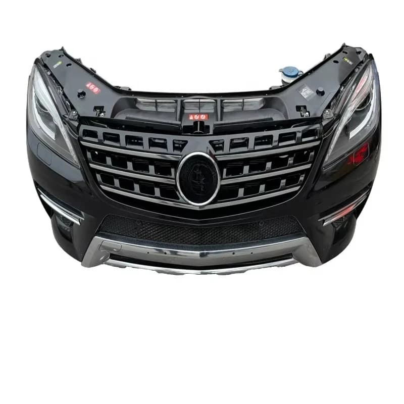 High Quality New GLE System W166 Front Assembly Bumper Surround Lamp Radiator Skeleton Front Face Head Mouth for