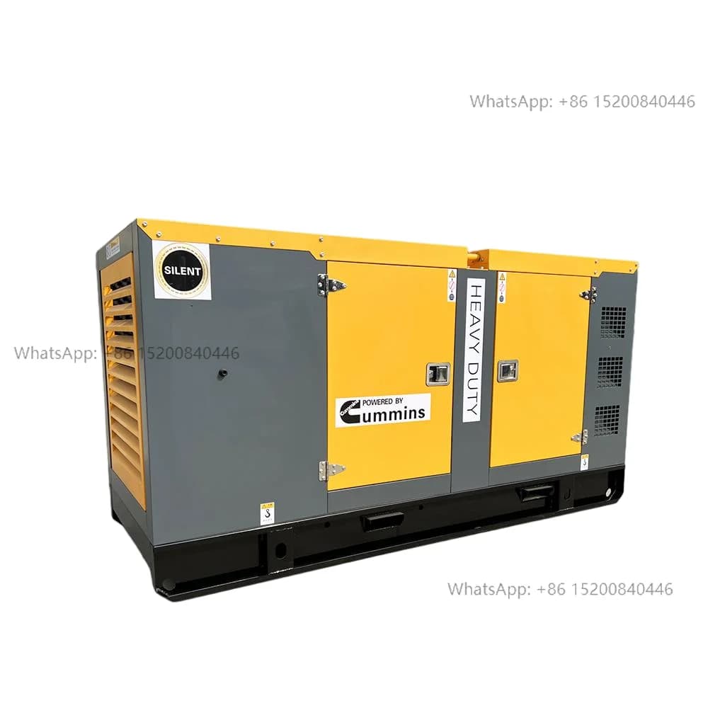 Waterproof 100-5000KW Silent Diesel Generators 100KVA 150KVA 200KVA 60Hz Frequency ATS Options 480V Rated for Flood-Prone Areas