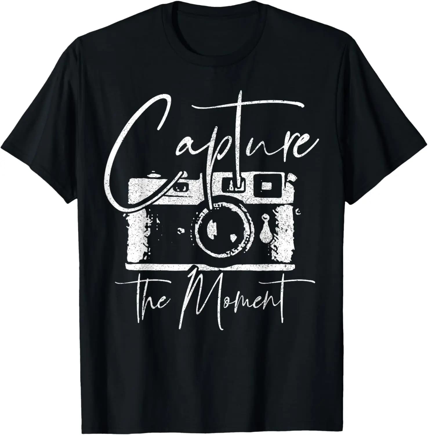 Vintage Photographer Photography Camera T-Shirt 100% Cotton O-Neck Short Sleeve Summer Casual Mens T-shirt Size S-3XL