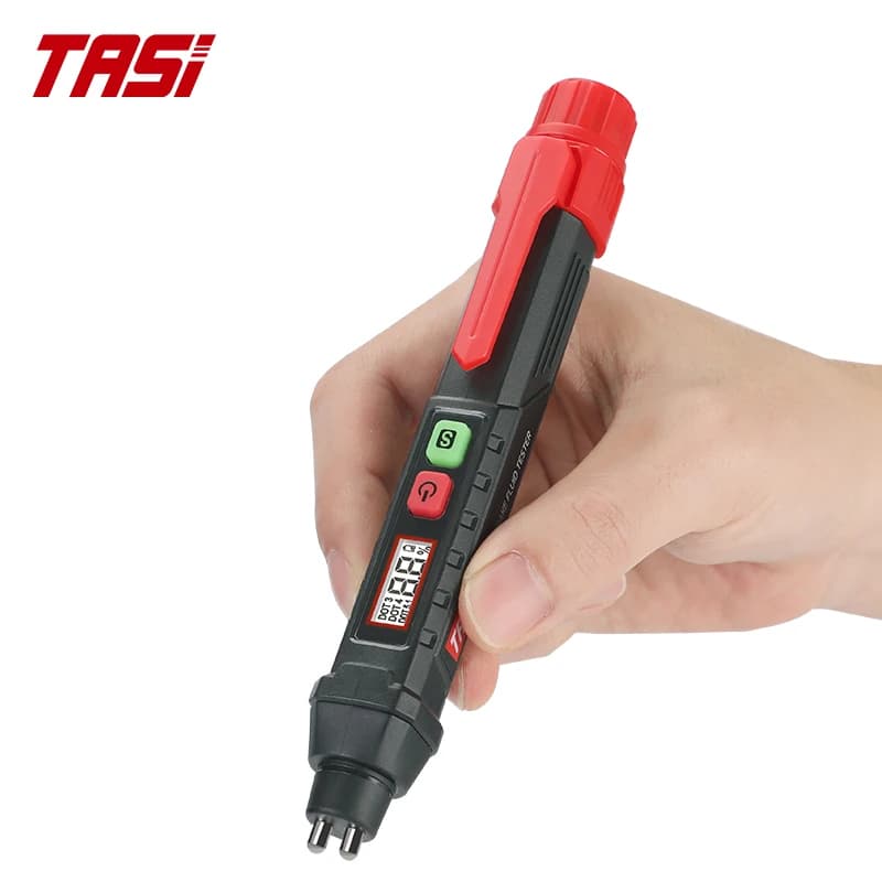TASI TA15A Car Brake Fluid Moisture Meter Liquid Oil Tester Analyzer For DOT3/DOT4/DOT5.1 Brake oil Quality Check Pen