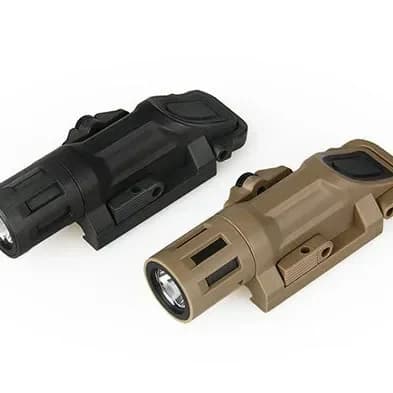 Military fans CS field camping tactics strong light flashlight outdoor lighting 20mm track flashlight