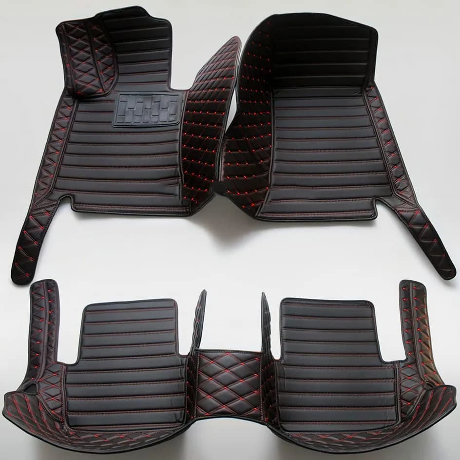Accessories car floor leather mats fits for Chevrolet Tahoe Sonora 2000 20012002 2003 2004-2006 vehicle full set carpet pads