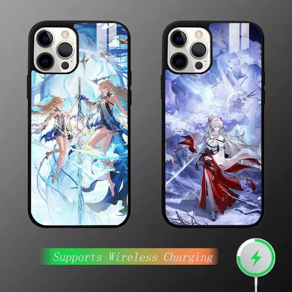 WW-Wuthering Waves-RPG-QTE   Phone Case For iPhone Magnetic 15,16,17,14,13,12,11 Plus,Pro with  Wireless Charging