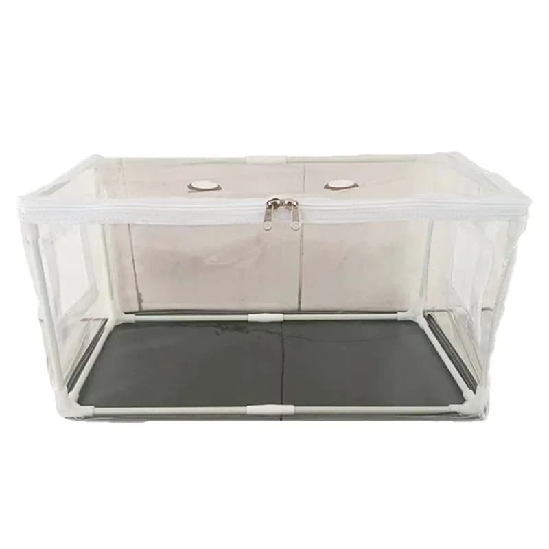 Mushroom planting greenhouse, small succulent and other plant indoor insulation shed, waterproof, portable and easy to assemble