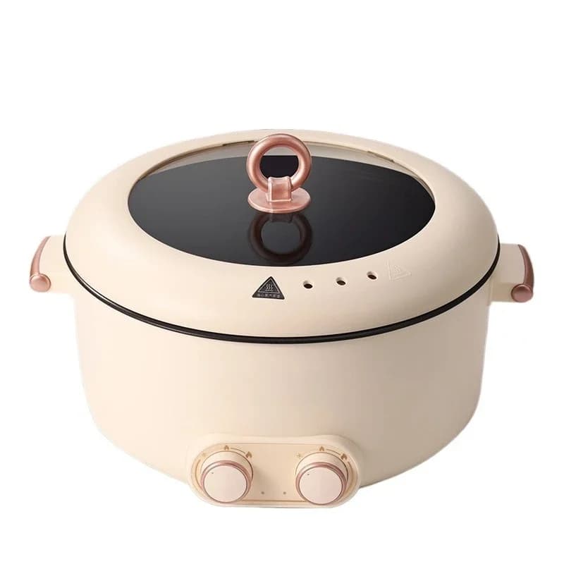 Household hot , multi-functional cooking pot, electric steamer, electric cooking pot, non-stick dormitory, multi-functional