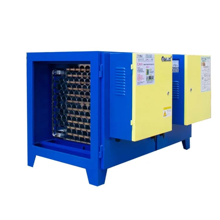 New 98% Purification Rate Commercial Kitchen ESP Oil Fume Purifier Electrostatic Precipitator Smoke Filter Carbon Steel