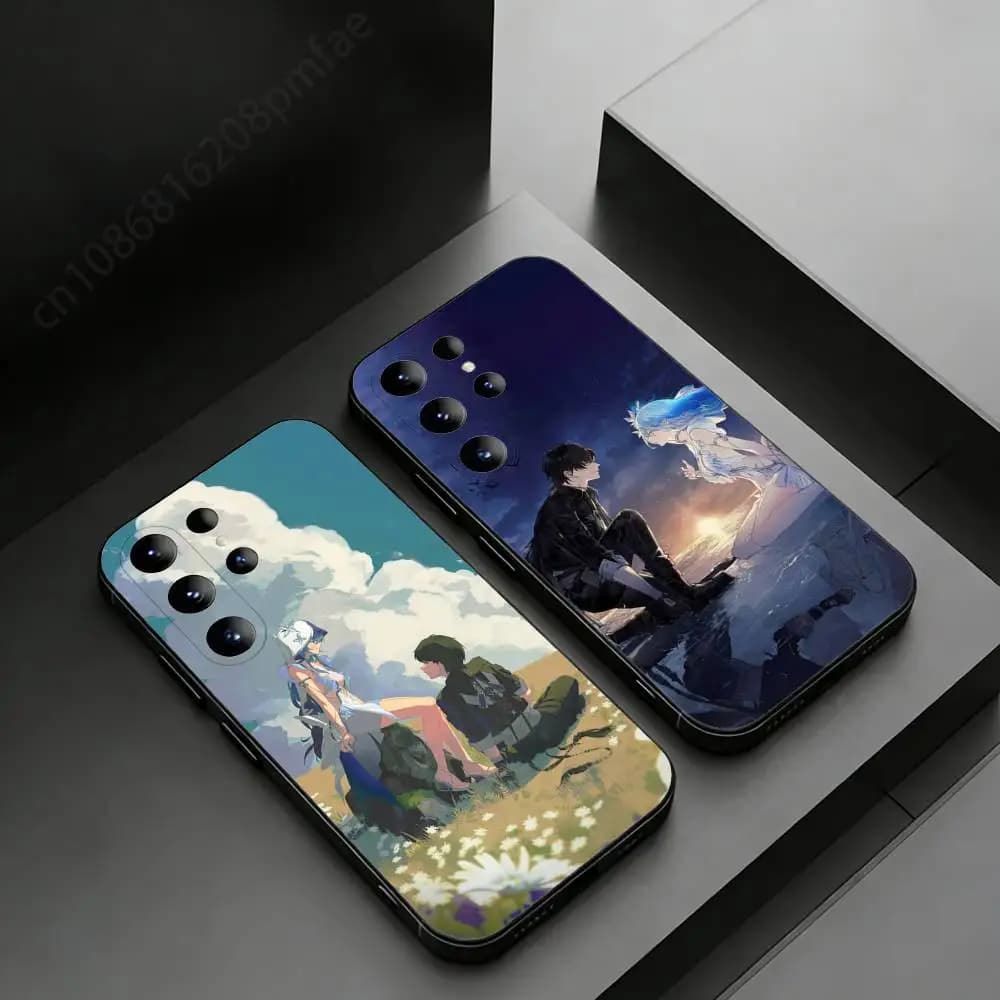 S-Shorekeeper Phone case for Samsung Galaxy S24,25,26,23 22,21,S20 Plus Ultra FE soft fundas cases