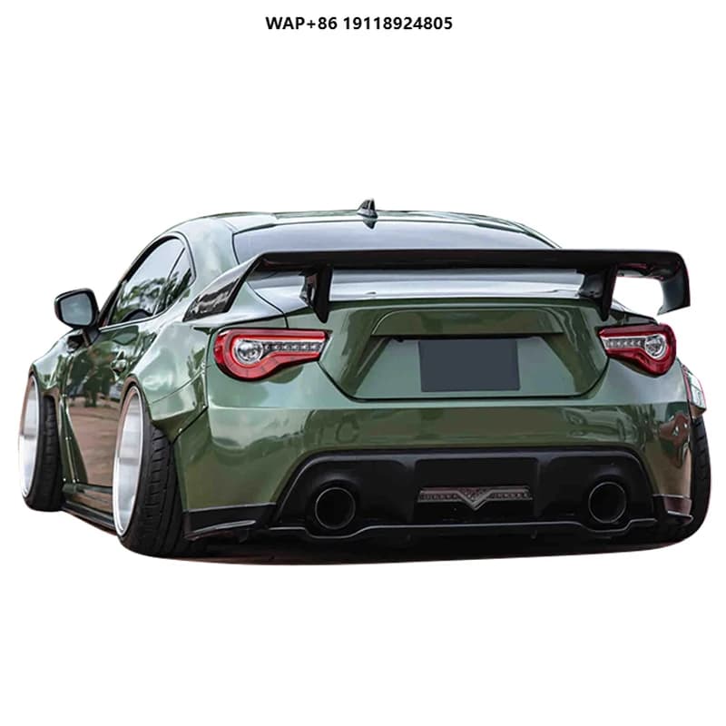 ABS GT Tail Wing Big Rear Universal Spoiler Trunk Wings Plastic I Style for All Car Series Racing Spoiler Carbon Fiber GT-Style