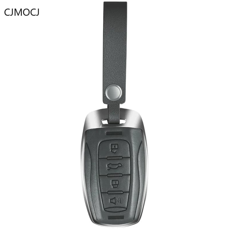 Premium Zinc Alloy Key Cover Case for Haval H6 Coupe / H2S / M6 / F5 / H4 / Big Dog / F7x (2024) - Protective Key Fob Shell
