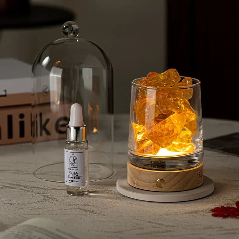 for Spar Essential Oil Aromatherapy Set Bedroom Home High End Fresh Air Fireless Diffuser Stone Fragrance Gift Box
