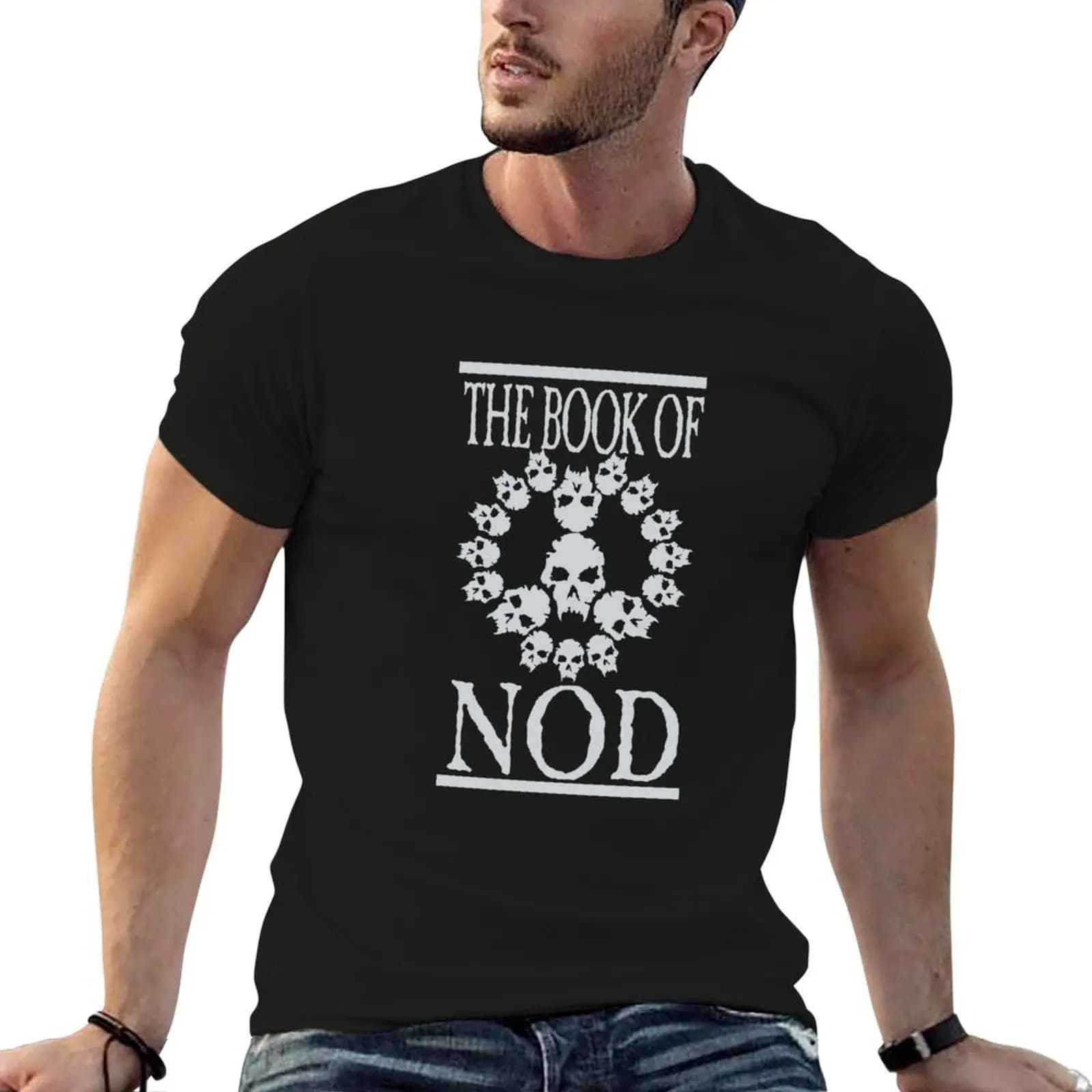 Vampire The Masquerade The book of Nod T-Shirt summer top vintage graphic tee men tshirt