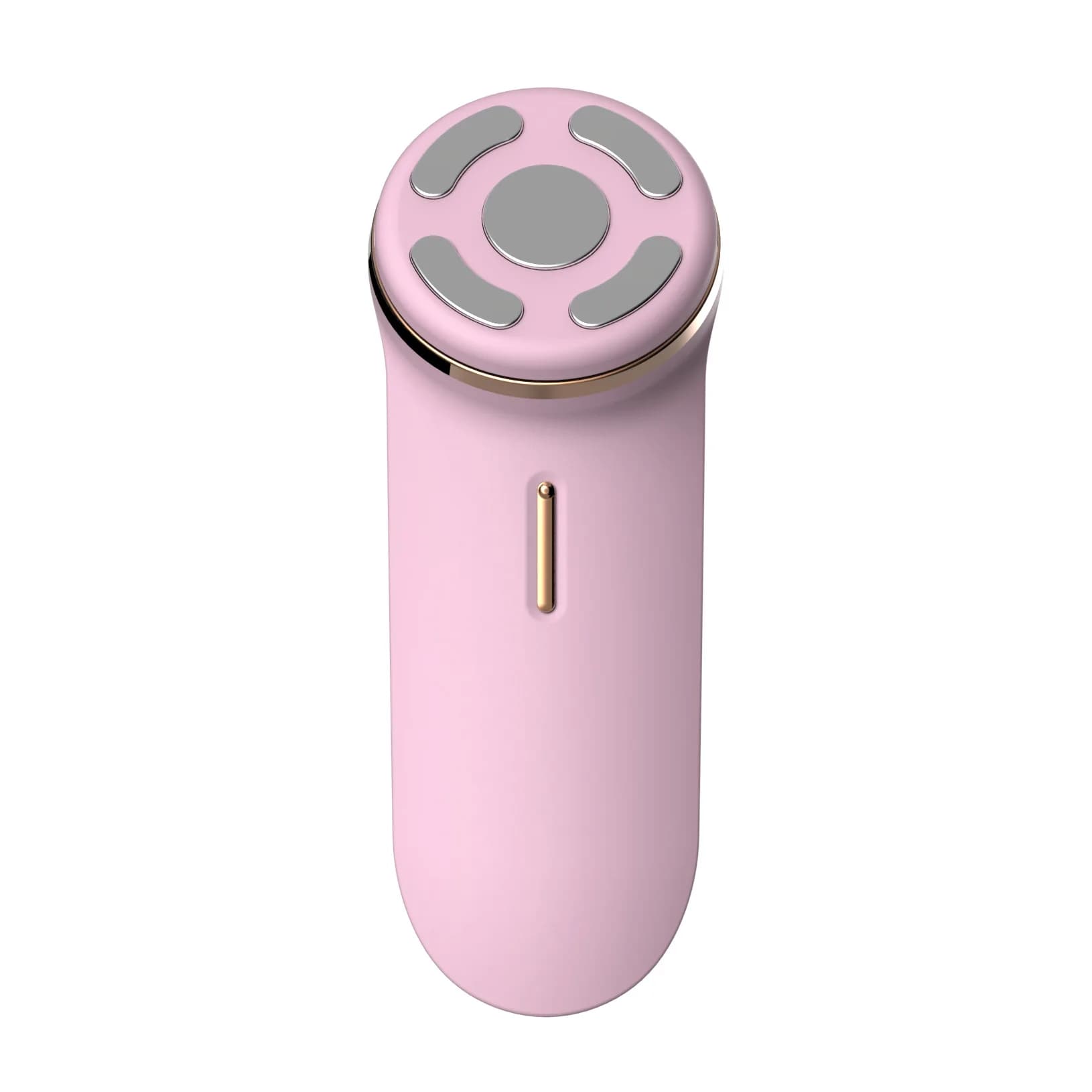 2-in-1 IPX7 Waterproof Silicone Cleansing Brush - Replaceable Head EMS Facial Massager