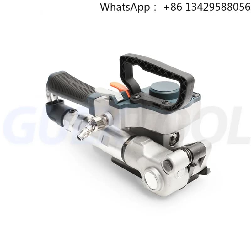 B19 Pneumatic Packaging Machine Baler Machine Packing Tools Carton 3500N Hot Melt Bundling Machines Plastic Strapping Tools 220V