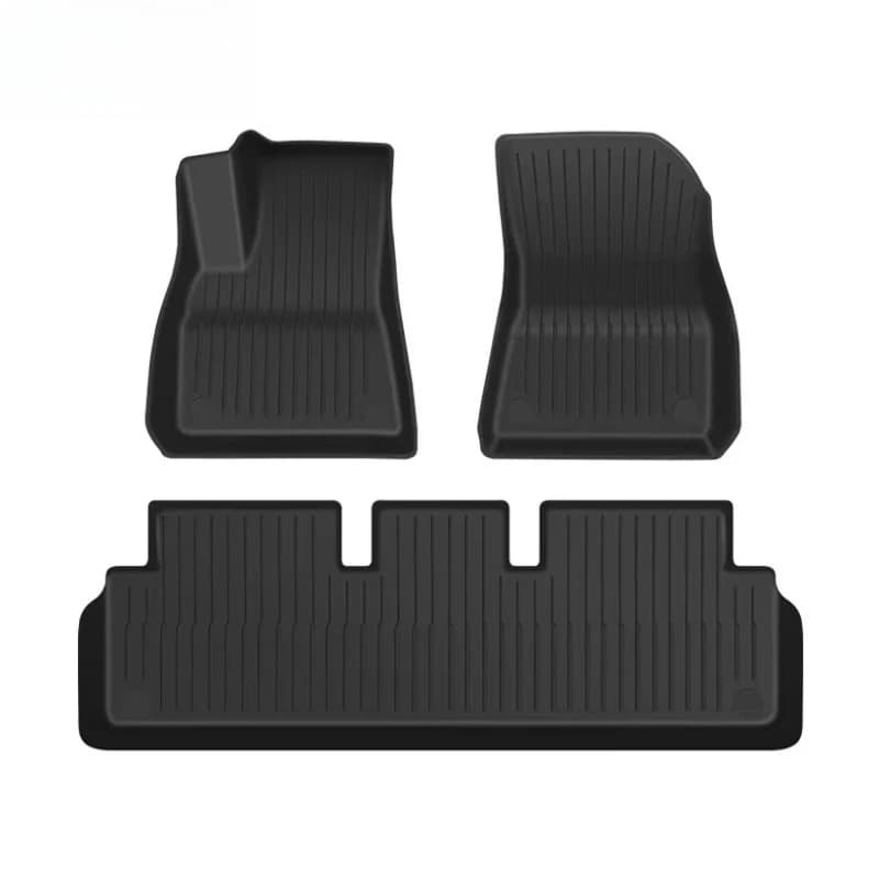 Car floor mat TPE waterproof car non-slip mat carpet piano texture Tesla y type 3