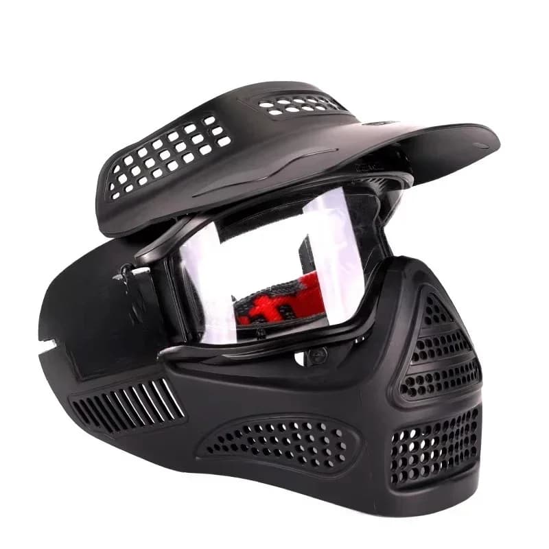 Portable Archery Tag Equipment Paintball Arrow Mask Glasses Accessories CS Game Mesh Full Face Mask Shooting Game Helmet