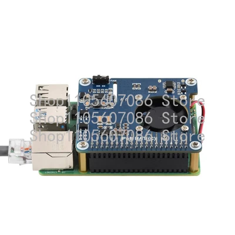 Suitable for Raspberry Pi 4 Ethernet Powered Expansion Board POE Powered, Supports 802.3af/at Network Standard