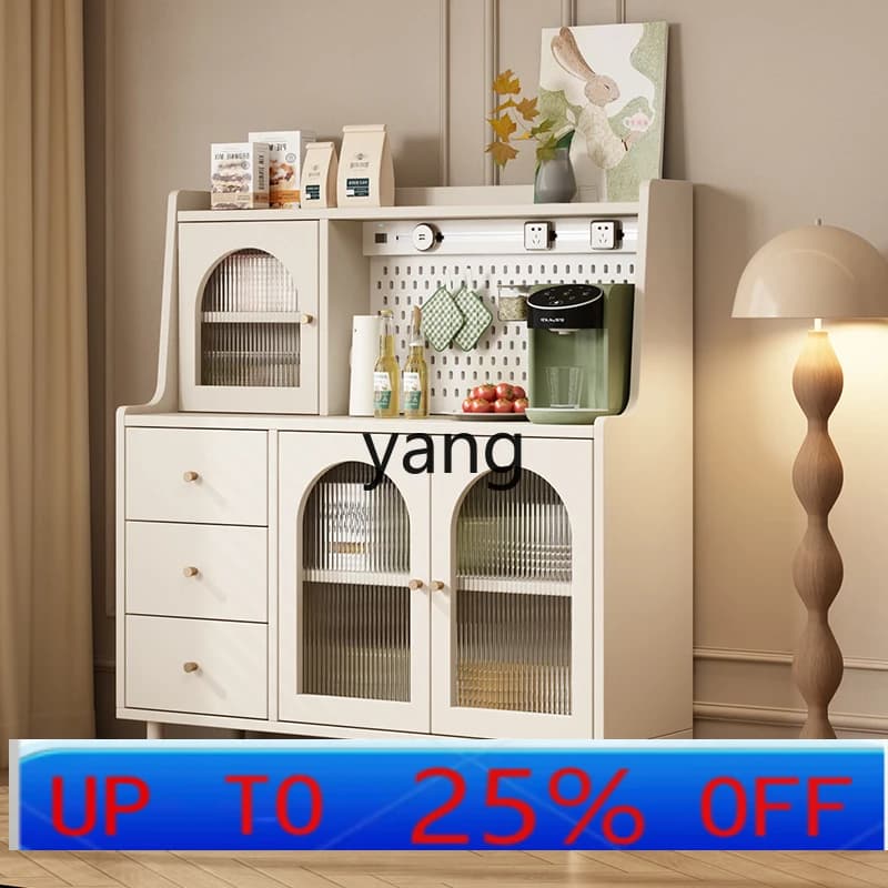 LH dining side cabinet integrated with wall small household kitchen floor-to-ceiling living room storage locker