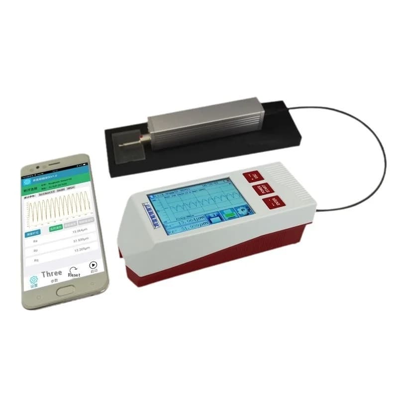 Fidler FDL210 Portable Multifunctional Surface Roughness Smoothness Meter Plastic LCD 1-Year for Work Equipment Measurement