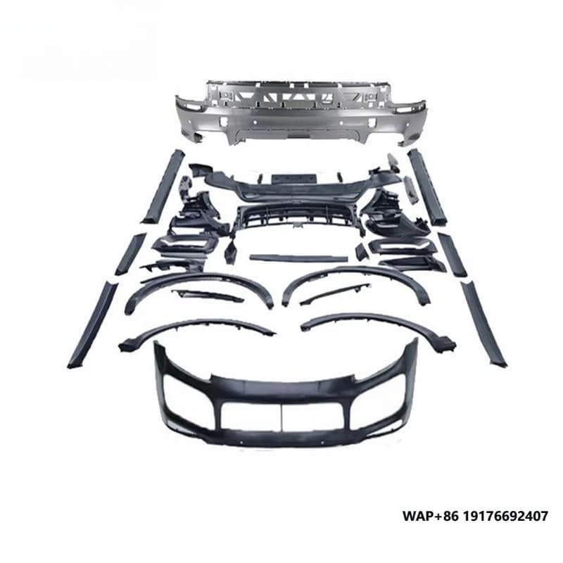 New Design Cayenne 9Y0 9Y0.1 9YA Upgrade SD Style Body Kit LED DRL Wheel Arches Side Skirts Bumpers Body Kits forPorsche