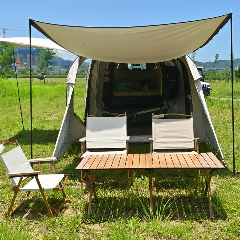 Satisfaction Guarantee 25mm Iron Foyer Inflation Car Tall Tent Outdoor Camping Fishing Party Events Air Filling Tent