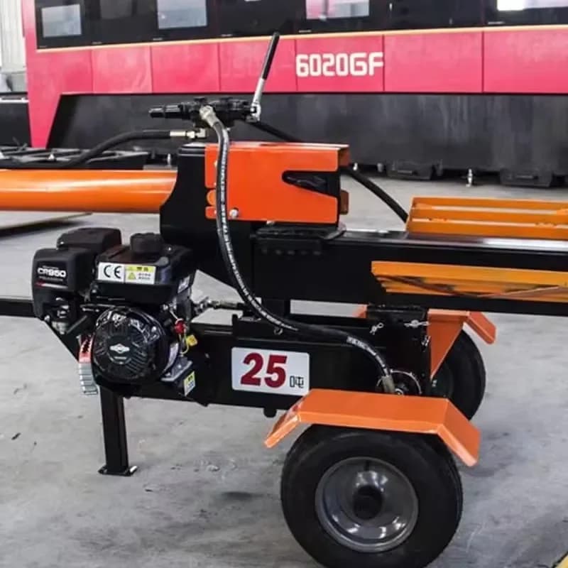 CE Certification New Wood Splitter Manufacturer Direct Sales Material Preparation Machinery Wood Splitting Safety