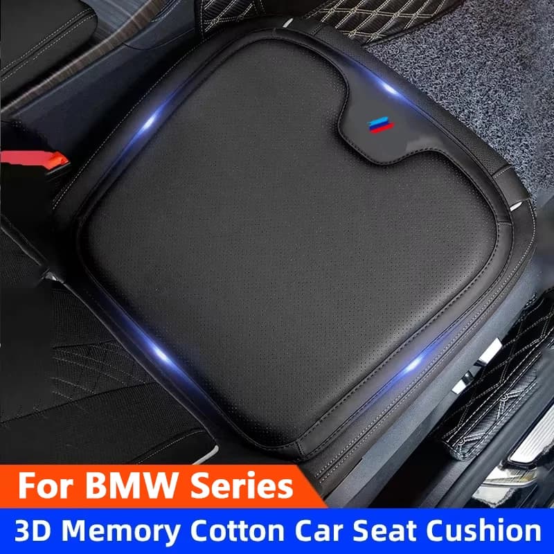 Nappa Leather Car Seat Cushion For BMW F30 F31 F32 F34 F20 F21 F07 F10 1 3 5 7 Series M3 M4 X1 X3 G01 X5 F15 F16 Seat Protector