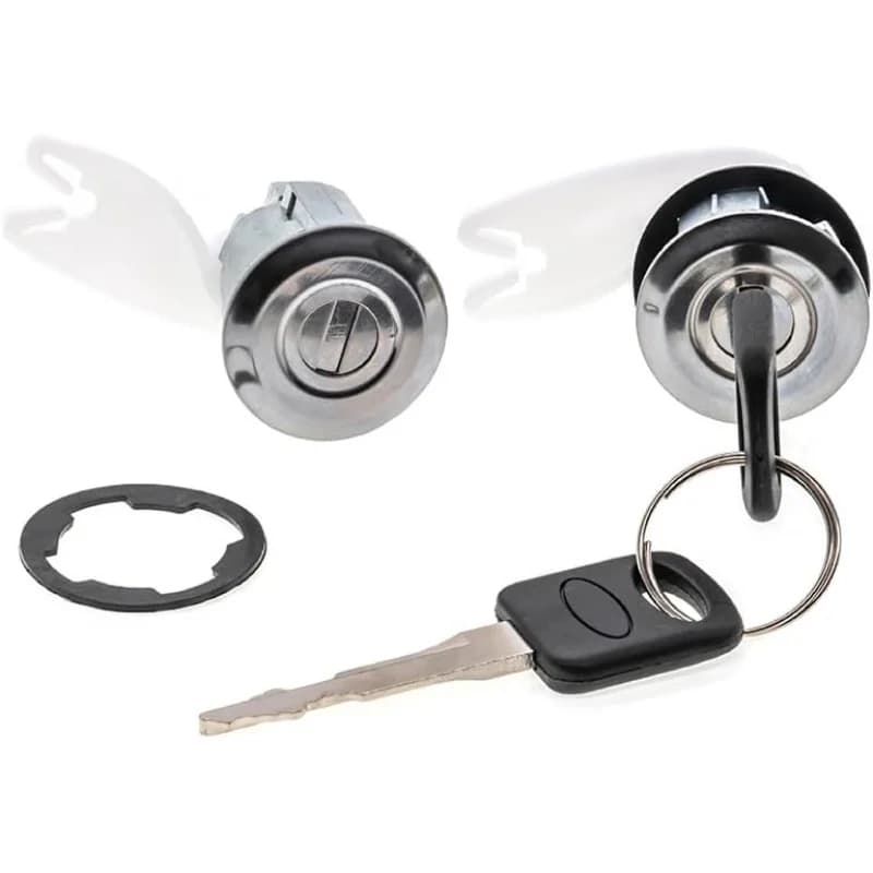 Front Door Lock Cylinder & Keys Set for Ford F-150 F-250 F-350 Super Duty Explorer Ranger E-150 E-250 E-350,oem5090051-01
