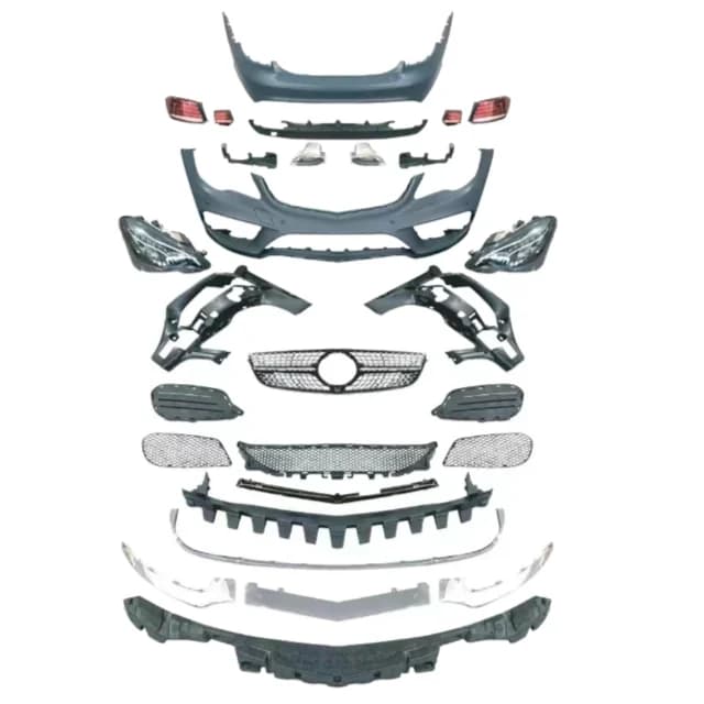 Vehicle Exterior Tuning Kit for W212 W207 Old Models Replacement Parts for New Models
