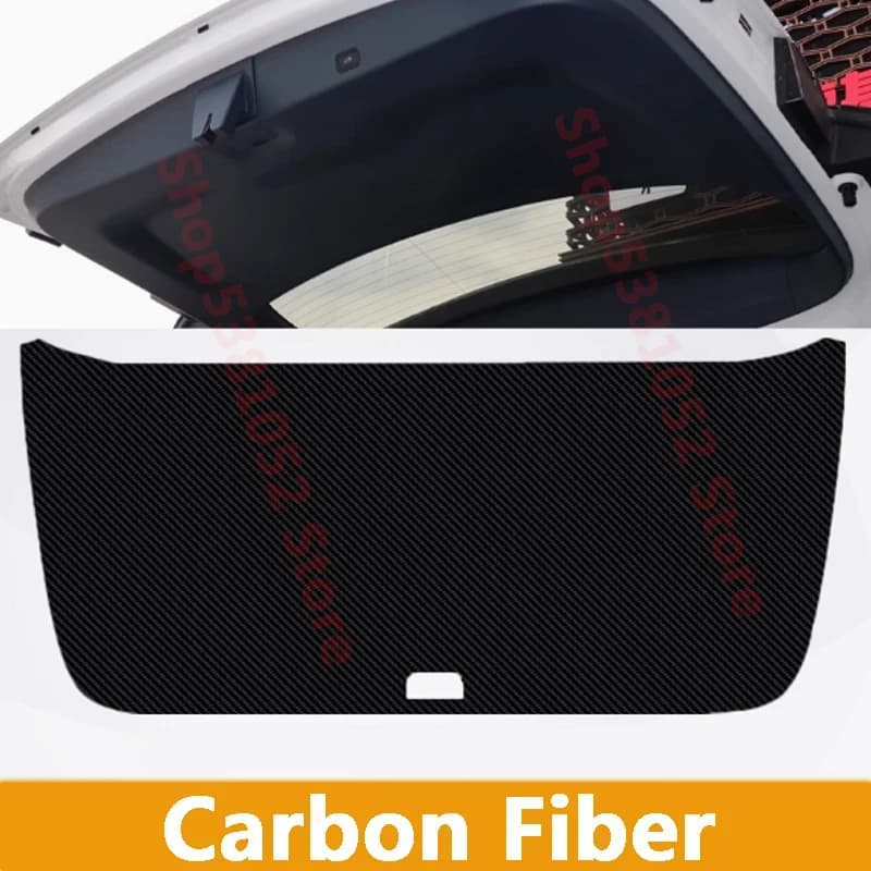 For ZEEKR 009 2023 2024 Car Trunk PU Leather Protective Anti-dirty Pad Car Trunk Tailgate Protection Pad Accessories