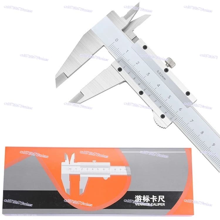 Vernier caliper 125 300 600mm Mechanical scale multi-purpose vernier 0.02mm