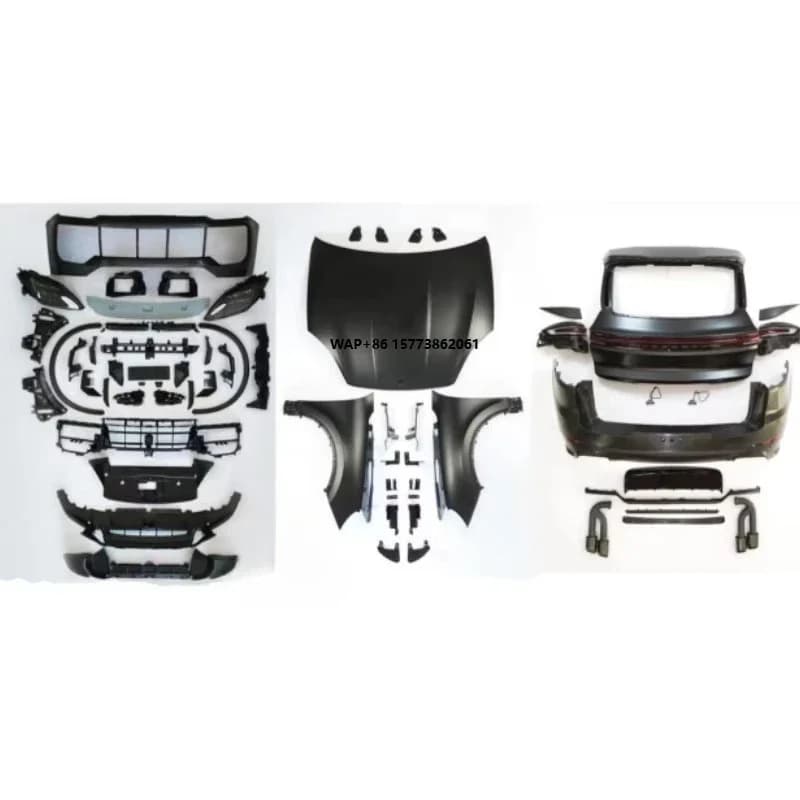 Car exterior parts Front and rear bumpers for 18-23  upgrade new 24 9Y0 complete bumper hood wing panel body