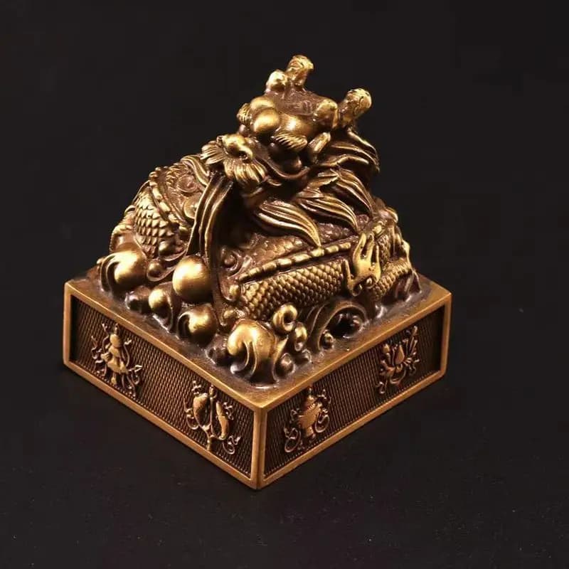 Taoist Seal of the Master of the Taoist Scripture, Buddhist Eight Treasures Dragon Seal, Four Divine Beasts Seal, Taoist Seal of
