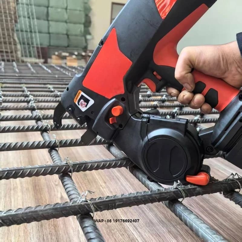 Double Wire Rebar Tying Machine,Li-ion Battery Automatic Portable Tool