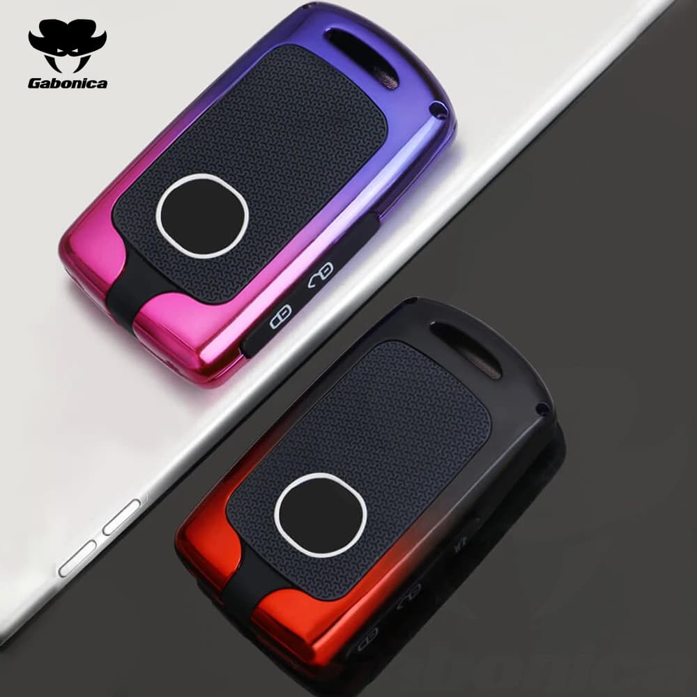 Alloy Car Key Case Cover Shell Fob For Mazda 3 Alexa CX30 CX-30 CX-5 CX3 CX-3 CX8 CX-8 CX9 CX-9 Protector Keyless Accessories